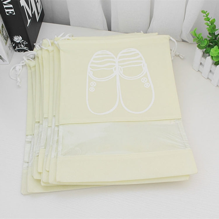 Non-Woven Drawing Belt Shoe Pouch,Large Size