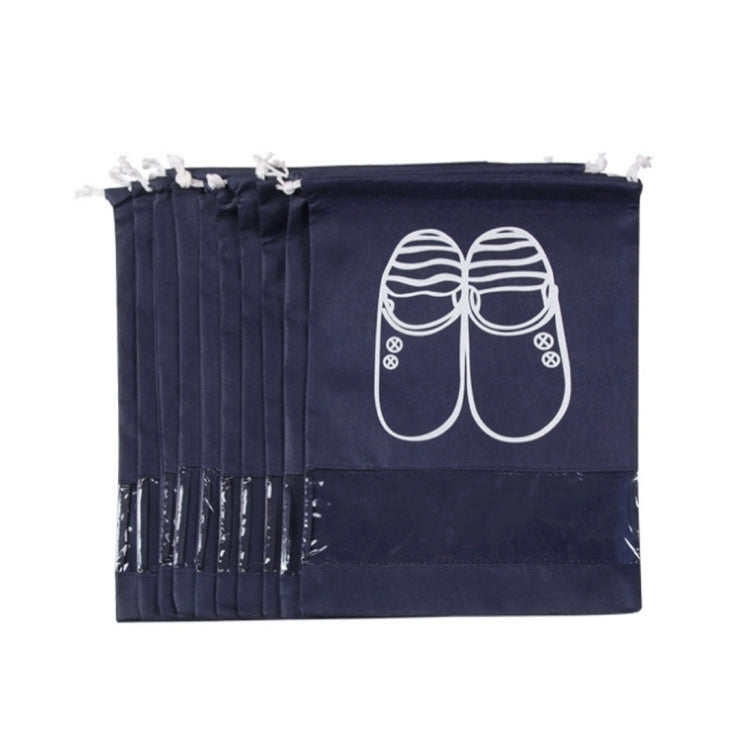 Non-Woven Drawing Belt Shoe Pouch,Large Size