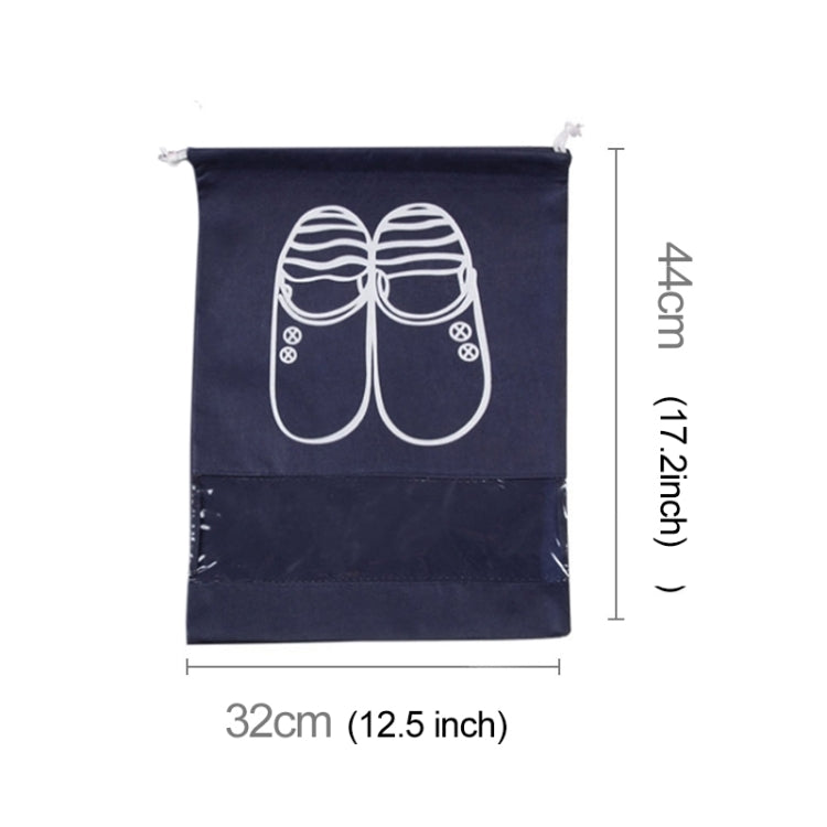 Non-Woven Drawing Belt Shoe Pouch,Large Size