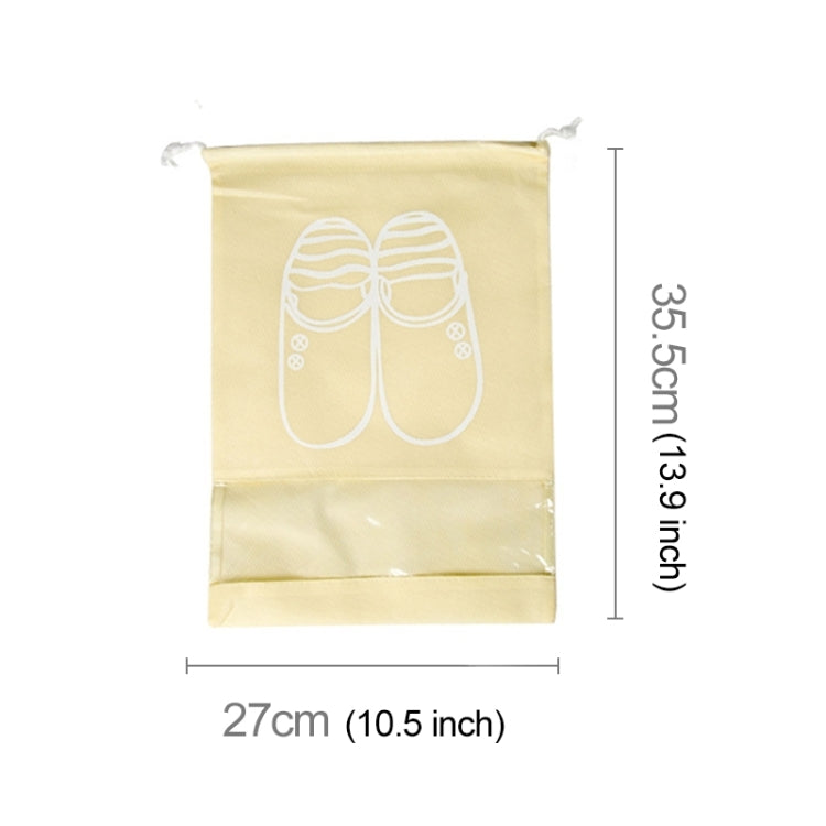 Non-Woven Drawing Belt Shoe Pouch,Small Size