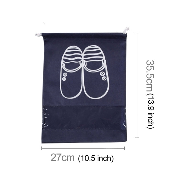 Non-Woven Drawing Belt Shoe Pouch,Small Size