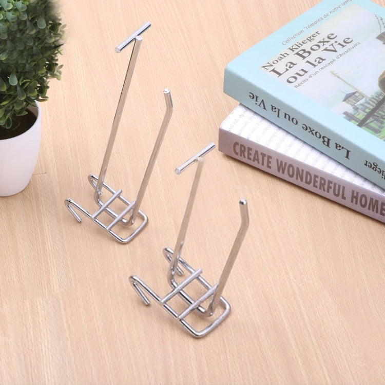 50 PCS 5.0mm Supermarket Iron Grid Shelf Double Hook, Length: 10cm