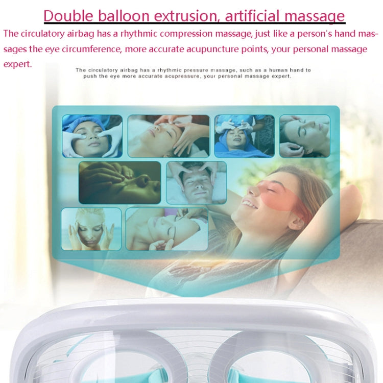 YZ-XK3 Smart LED Hot Compress Air Pressure Vibration Eye Massager
