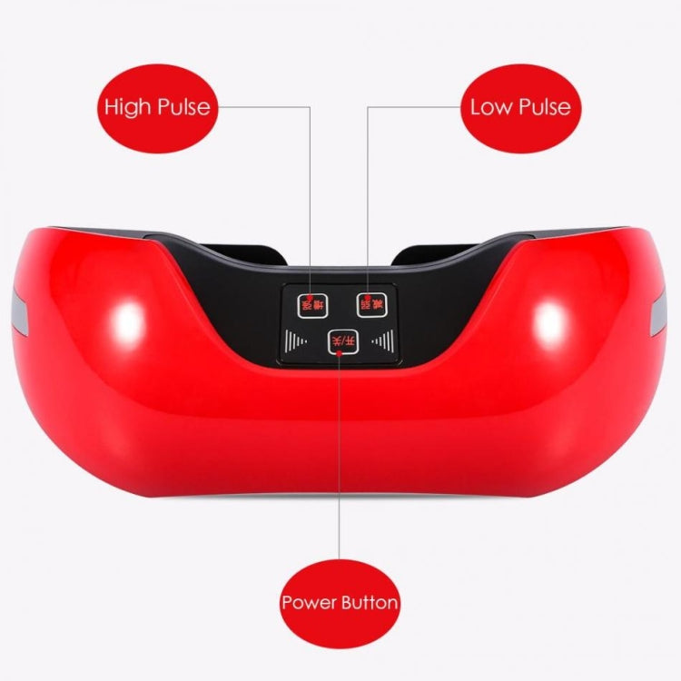 Ifan-918 3D Green Light Training Simulated Acupuncture Eye Massager, Support USB Charging