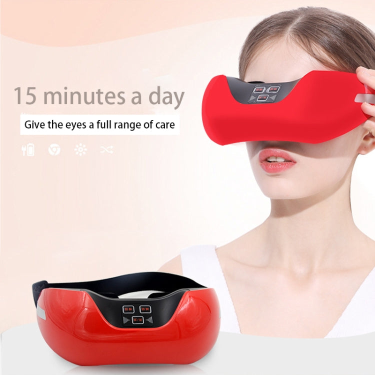 Ifan-918 3D Green Light Training Simulated Acupuncture Eye Massager, Support USB Charging