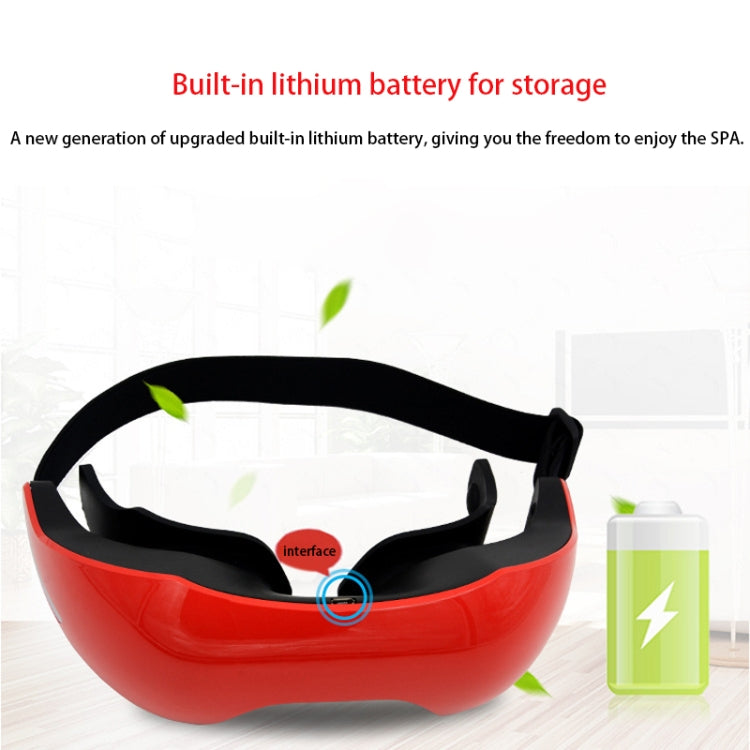 Ifan-918 3D Green Light Training Simulated Acupuncture Eye Massager, Support USB Charging