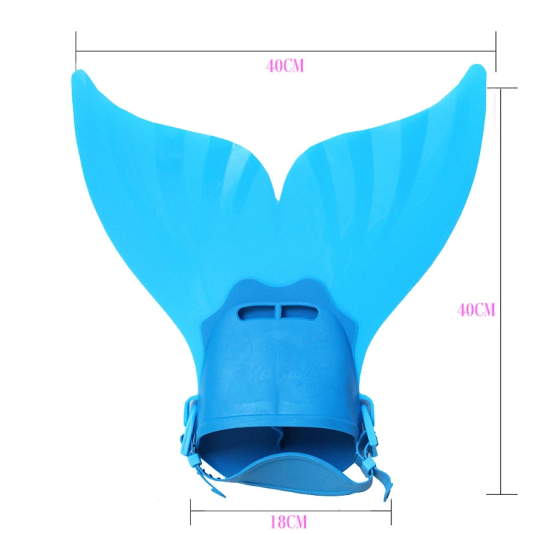 Mermaid Swim Fin Adjustable Diving Monofin Swimming Foot Flipper for Kids
