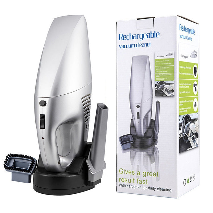 JIN KE JK-008 60W Rechargeable Car Household Portable Handheld Wireless Vacuum Cleaner