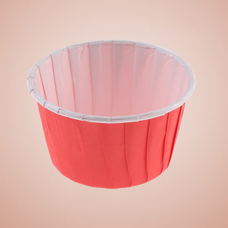 50pcs / Pack Round Lamination Cake Cup Muffin Cases Chocolate Cupcake Liner Baking Cup, Size: 5 x 3.8  x 3cm
