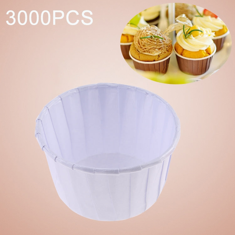 50pcs / Pack Round Lamination Cake Cup Muffin Cases Chocolate Cupcake Liner Baking Cup, Size: 5 x 3.8  x 3cm