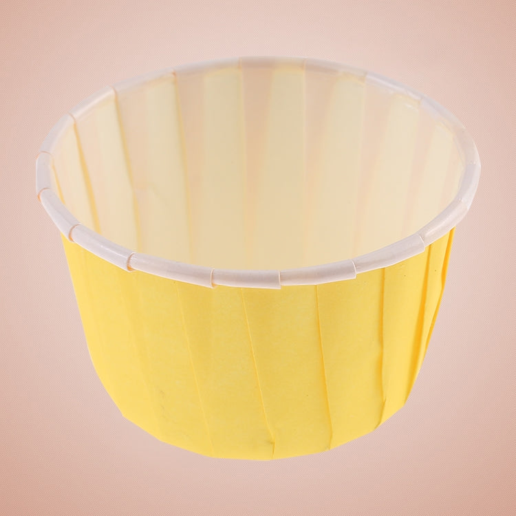 50pcs / Pack Round Lamination Cake Cup Muffin Cases Chocolate Cupcake Liner Baking Cup, Size: 5 x 3.8  x 3cm