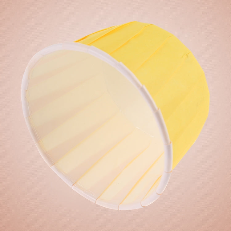 50pcs / Pack Round Lamination Cake Cup Muffin Cases Chocolate Cupcake Liner Baking Cup, Size: 5 x 3.8  x 3cm