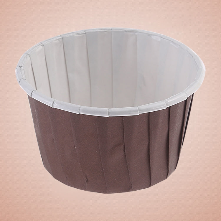50pcs / Pack Round Lamination Cake Cup Muffin Cases Chocolate Cupcake Liner Baking Cup, Size: 5 x 3.8  x 3cm