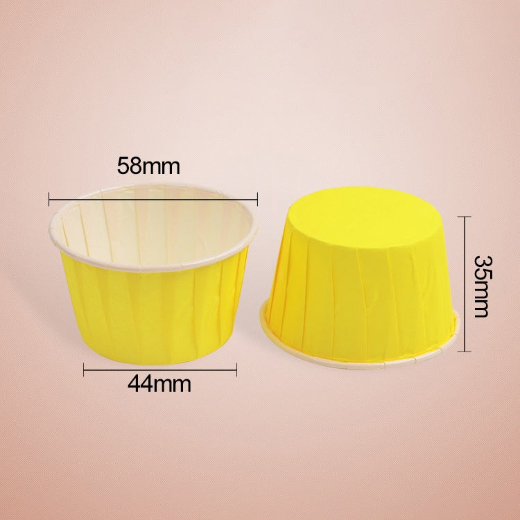 3000 PCS Round Lamination Cake Cup Muffin Cases Chocolate Cupcake Liner Baking Cup, Size: 5.8 x 4.4  x 3.5cm