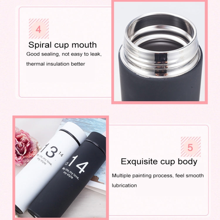 2PCS 500ml Valentines Day Gift Stainless Steel Heat Insulation Cup Set