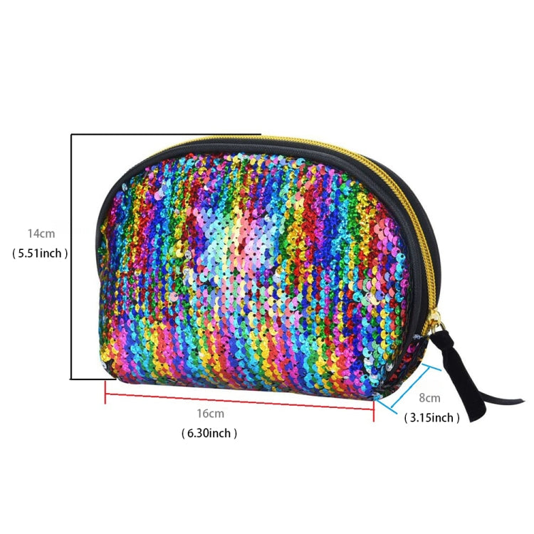 Sequins Shellfish Makeup Bag Mermaid Purses Girl Travelling Mobile Phone Bag