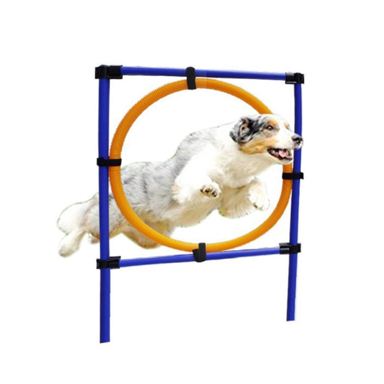 Pet Training Supplies Pet Jump Ring Training Sensitivity Jump Bar Pet Outdoor Sports Equipment, Rod Hight: 100cm