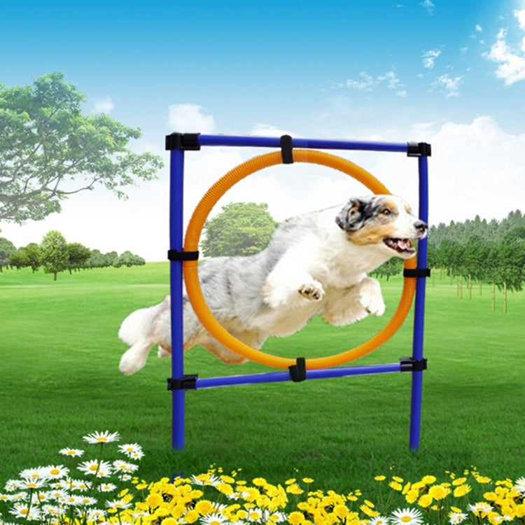 Pet Training Supplies Pet Jump Ring Training Sensitivity Jump Bar Pet Outdoor Sports Equipment, Rod Hight: 100cm