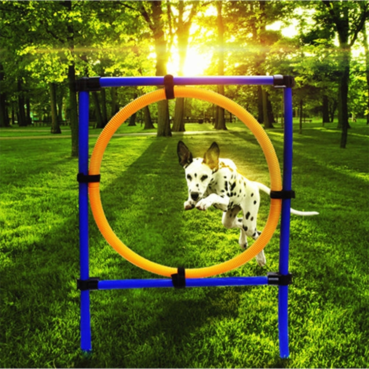 Pet Training Supplies Pet Jump Ring Training Sensitivity Jump Bar Pet Outdoor Sports Equipment, Rod Hight: 100cm