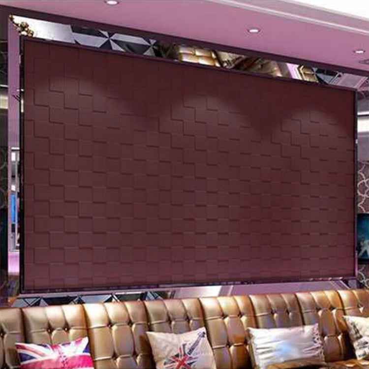 DIY 3D Brick Pattern Embossed Wall Stickers Self-adhesive Foam Wallpaper, Size: 60cm x 60cm