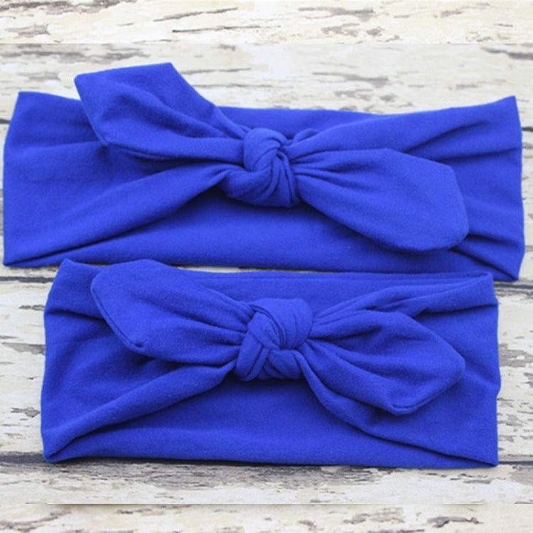 2 in 1 Mom and Baby Parent-child Creative Cute Bowknot Elastic Cotton Hair Band
