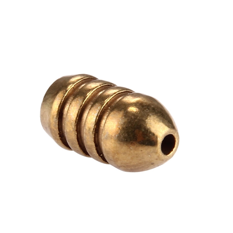 5g Threaded Copper Bullet Fishing Sinker Fishing Weights Soft lure Accessory