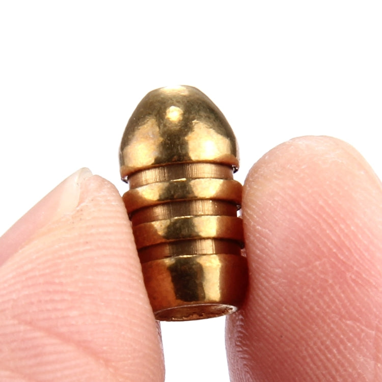 5g Threaded Copper Bullet Fishing Sinker Fishing Weights Soft lure Accessory