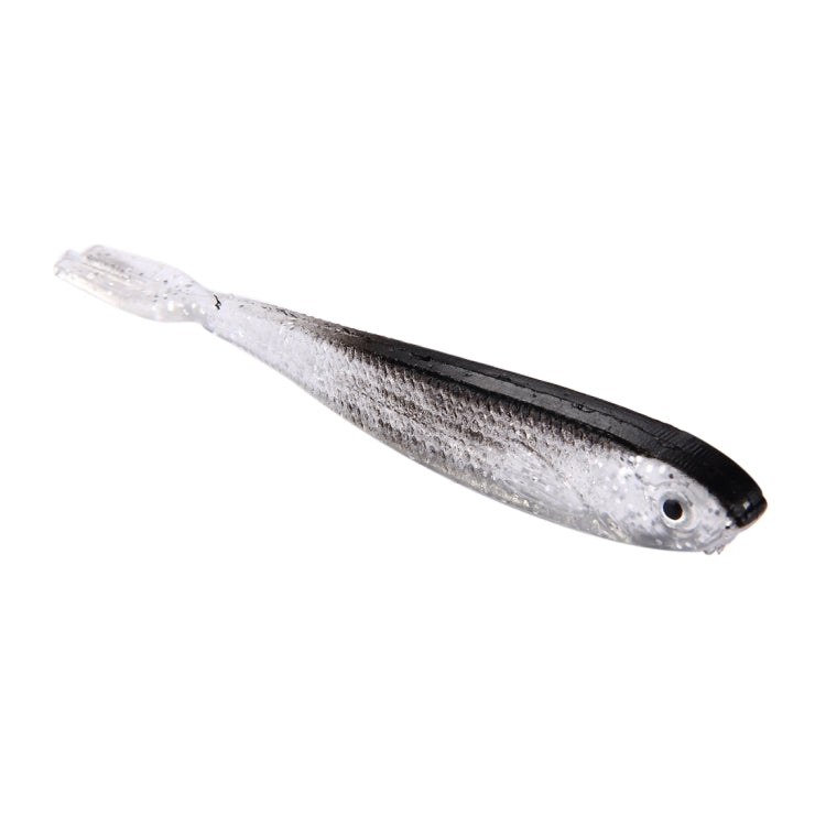 10 PCS Small Sequins Fish Shape Fishing Lures Artificial Fishing Bait, Length: 7.5cm