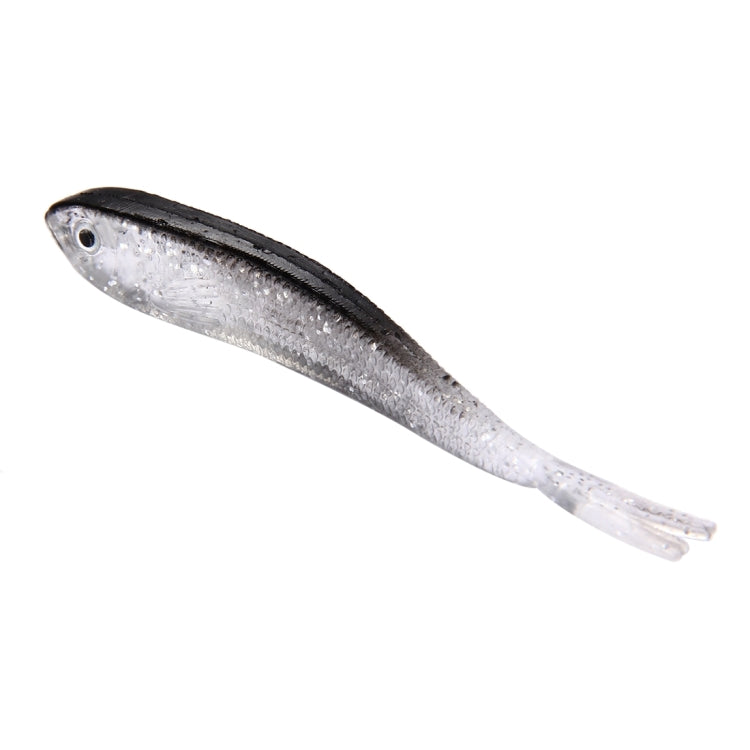 10 PCS Small Sequins Fish Shape Fishing Lures Artificial Fishing Bait, Length: 7.5cm