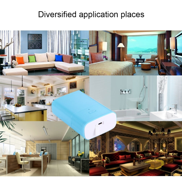 N327 Mini Portable Ozone Sterilizer for Fridge / Closet / Bag(Blue)