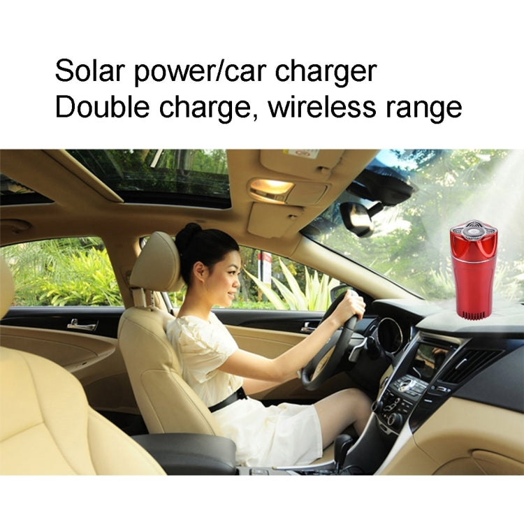 K386 Aromatherapy Ionizer Oxygen Air Purifier with Car Charger for Home / Office / Car(Red)