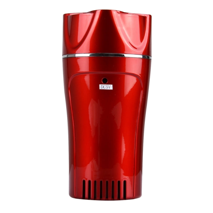 K386 Aromatherapy Ionizer Oxygen Air Purifier with Car Charger for Home / Office / Car(Red)