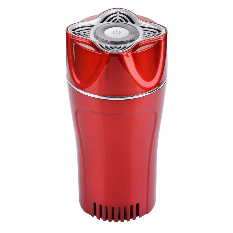 K386 Aromatherapy Ionizer Oxygen Air Purifier with Car Charger for Home / Office / Car(Red)