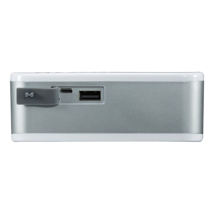 K512 Mini Portable Ozone & Ion Sterilizer for Closet / Room / Car / Vegetable, with Power Bank(White)