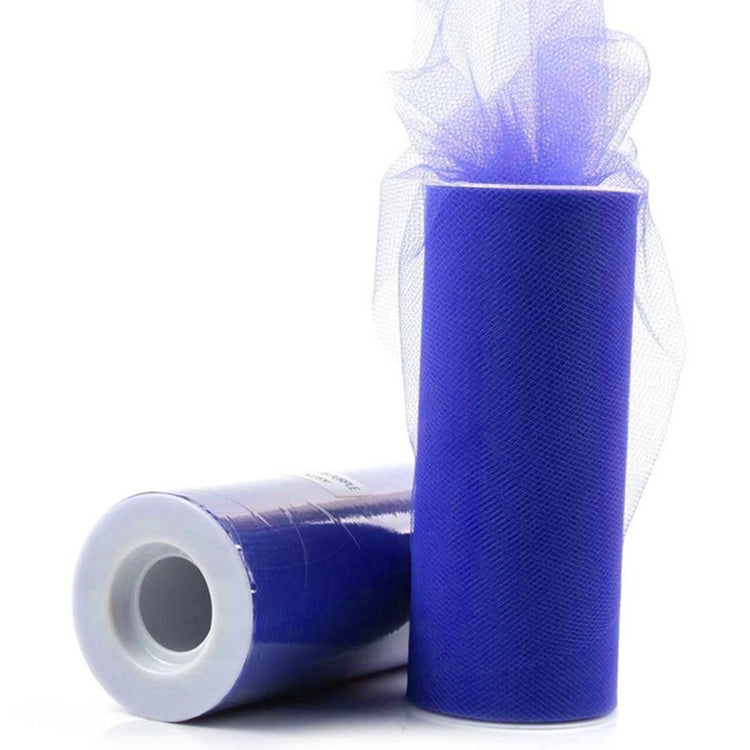 Fashion 20D Polyester Tulle Roll, Wedding Birthday Decoration Decorative Crafts Supplies, Total Length: 22.8m, Width:15cm