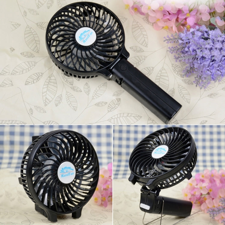 HF-308 Mini Rechargeable Hand Held Foldable Fan, without Battery