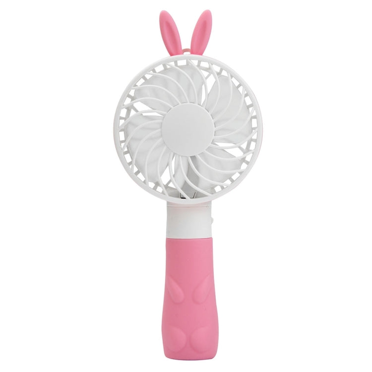 ZW-198 Princess Rabbit Style Mini Rechargeable Hand Held Fan