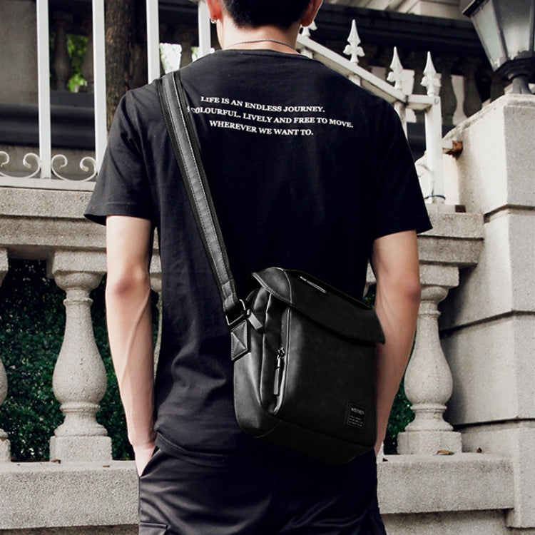 Universal Fashion Casual Outdoor Men Shoulder Messenger Bag, Size: 27cm x 24cm x 8cm