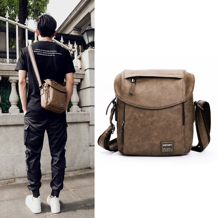 Universal Fashion Casual Outdoor Men Shoulder Messenger Bag, Size: 27cm x 24cm x 8cm