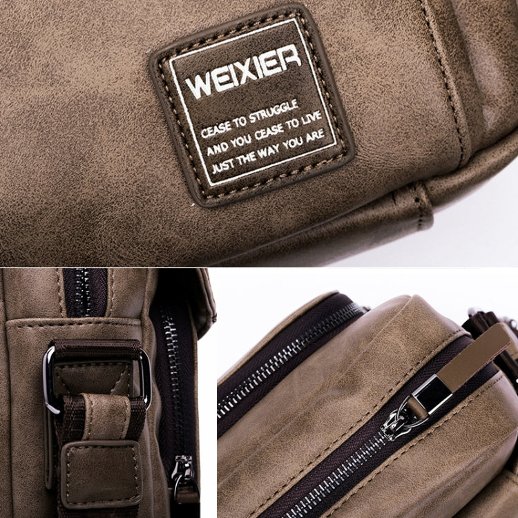 Universal Fashion Casual Outdoor Men Shoulder Messenger Bag, Size: 27cm x 24cm x 8cm