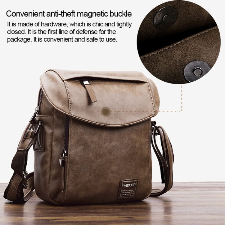 Universal Fashion Casual Outdoor Men Shoulder Messenger Bag, Size: 27cm x 24cm x 8cm