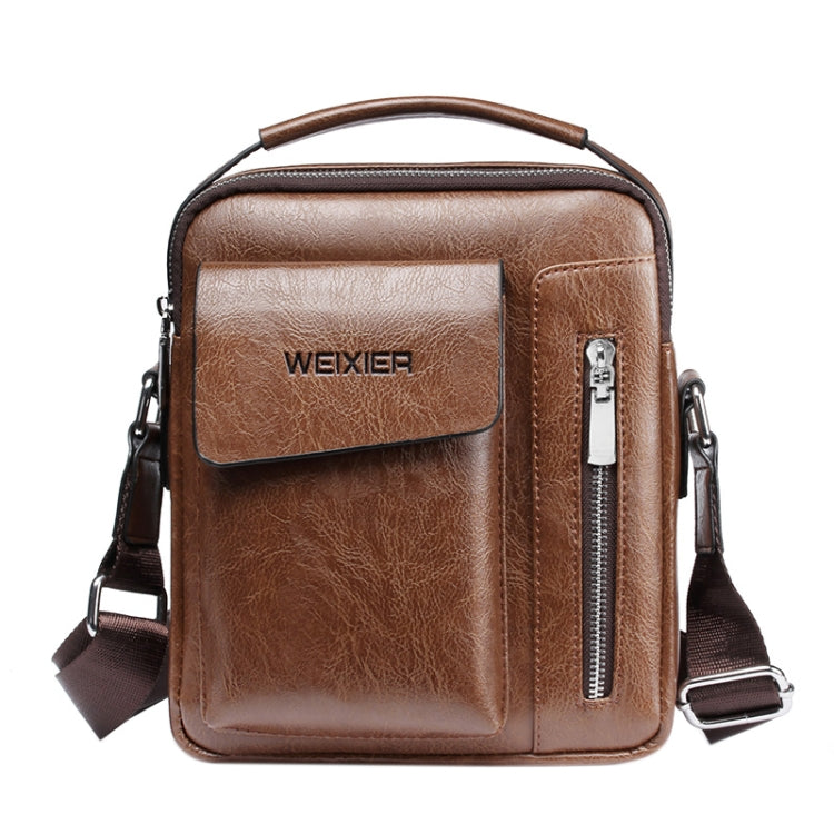 Universal Fashion Casual Men Shoulder Messenger Bag Handbag, Size: L (24cm x 20cm x 6cm)