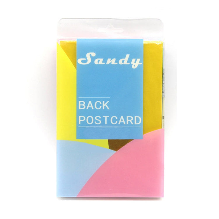 50 PCS Colorful Sulfuric Acid Paper Card for Rubber Stamp 15*10cm