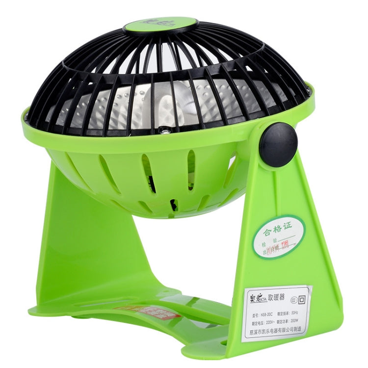 200W Mini Electric Handy Air Heater Warm Fan Blower Heater Radiator Warmer for Office, Home, AC 220V, US Plug