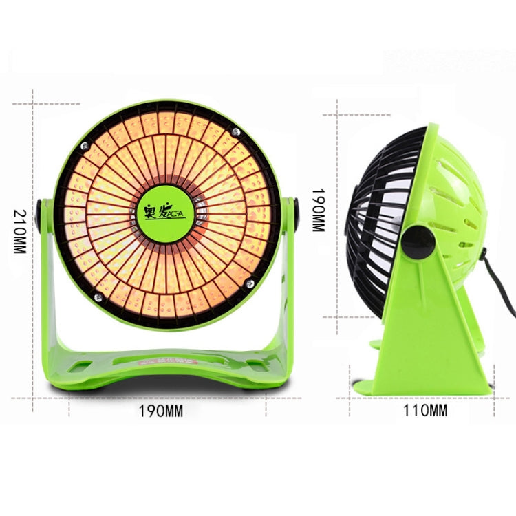 200W Mini Electric Handy Air Heater Warm Fan Blower Heater Radiator Warmer for Office, Home, AC 220V, US Plug