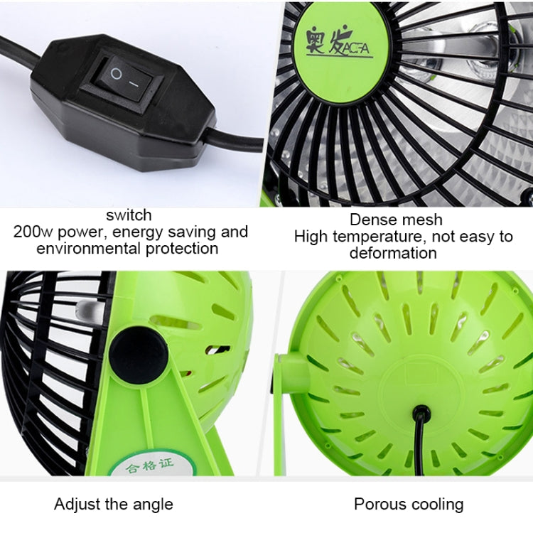 200W Mini Electric Handy Air Heater Warm Fan Blower Heater Radiator Warmer for Office, Home, AC 220V, US Plug