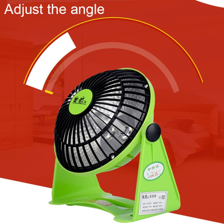 200W Mini Electric Handy Air Heater Warm Fan Blower Heater Radiator Warmer for Office, Home, AC 220V, US Plug