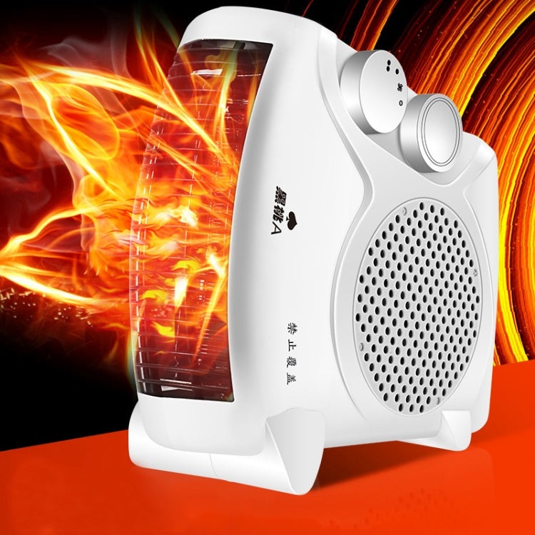 500-1000W Energy-saving Electric Fast Heating Warm Hand Small Air Conditioner Fan Heater with Three Gear for Office, Home, AC 220V US Plug
