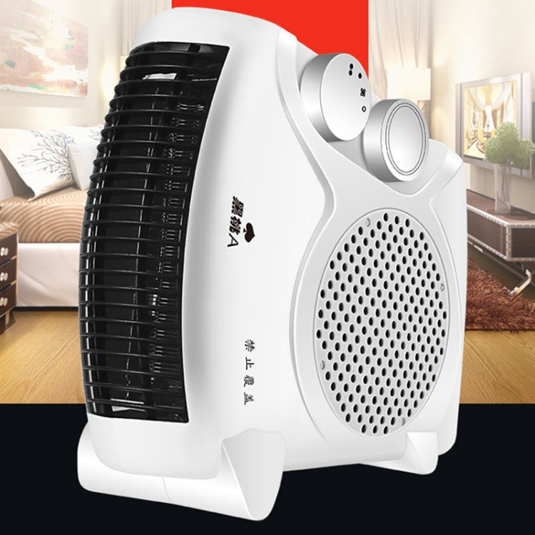 500-1000W Energy-saving Electric Fast Heating Warm Hand Small Air Conditioner Fan Heater with Three Gear for Office, Home, AC 220V US Plug