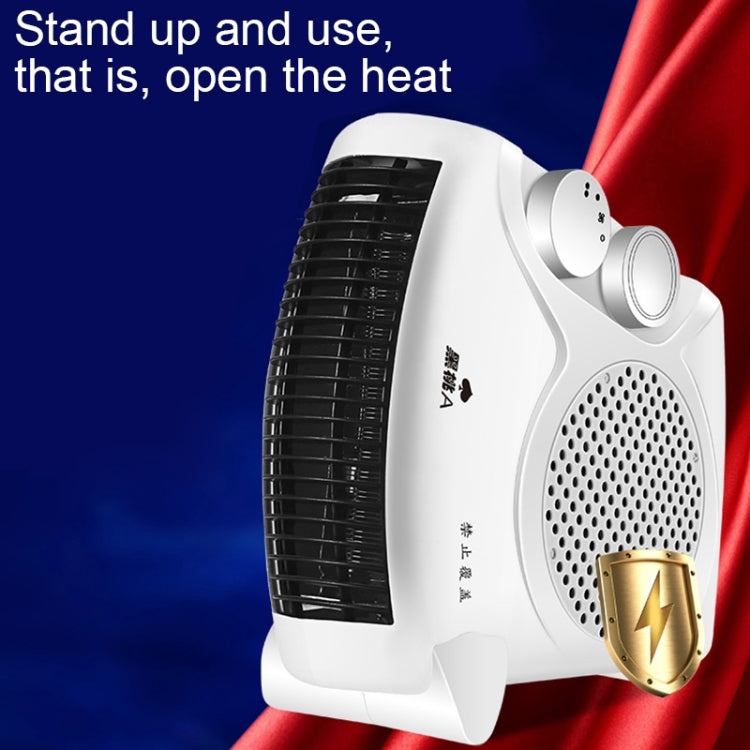 500-1000W Energy-saving Electric Fast Heating Warm Hand Small Air Conditioner Fan Heater with Three Gear for Office, Home, AC 220V US Plug